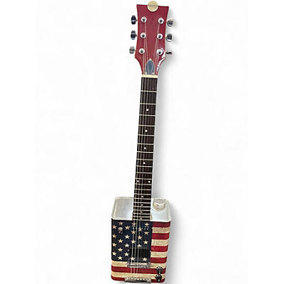 Used Bohemian Guitars GAS CAN AMERICAN FLAG Hollow Body Electric Guitar