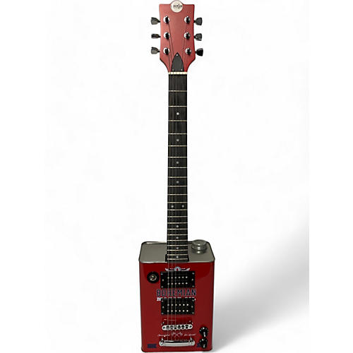 Bohemian Guitars Used Bohemian Guitars OIL CAN Red Solid Body Electric Guitar Red