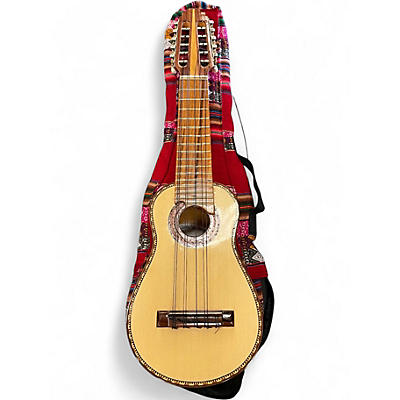 Used Bolivia Mall Charango Natural Latin Stringed Instrument