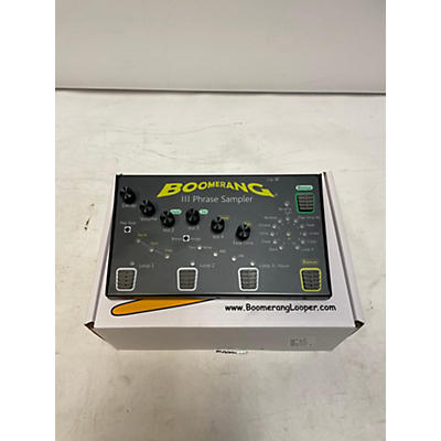 Boomerang Used Boomerang III Phrase Sampler Pedal