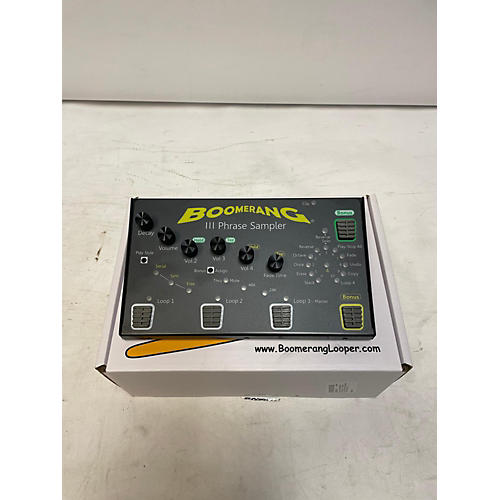 Boomerang Used Boomerang III Phrase Sampler Pedal