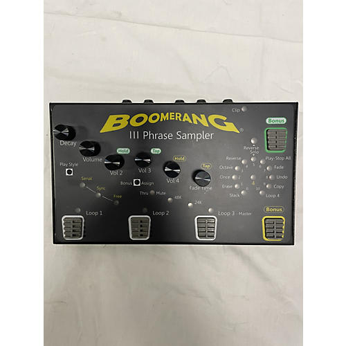 Boomerang Used Boomerang III Phrase Sampler Pedal