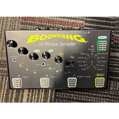 Boomerang Used Boomerang III Phrase Sampler Pedal