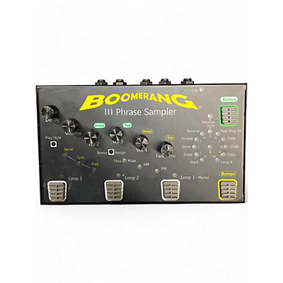 Boomerang Used Boomerang III Phrase Sampler Pedal