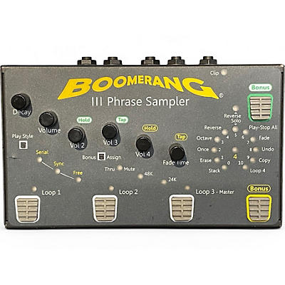 Used Boomerang III Phrase Sampler Pedal