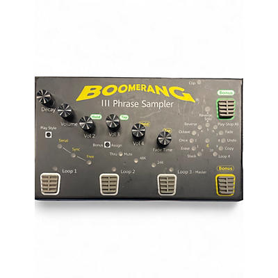 Used Boomerang III Phrase Sampler Pedal