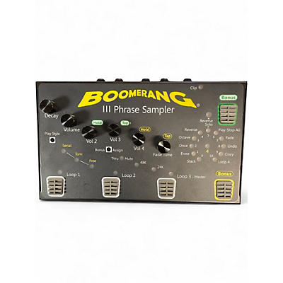 Used Boomerang III Phrase Sampler Pedal