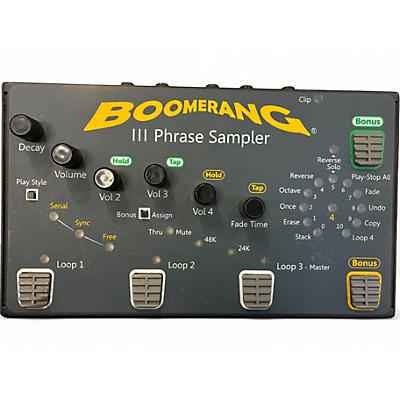 Used Boomerang III Phrase Sampler Pedal