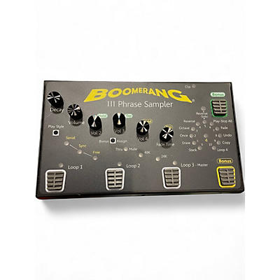 Used Boomerang III Phrase Sampler Pedal