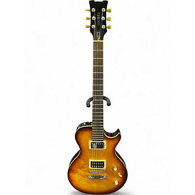 Used Bootleg SINGLE CUT 2 Color Sunburst Solid Body Electric Guitar