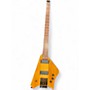 Used Bootlegger ACE HEADLESS Natural Electric Bass Guitar Natural