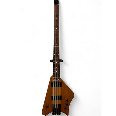 Used Bootlegger Ace Natural Electric Bass Guitar