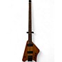 Used Bootlegger Ace Natural Electric Bass Guitar Natural