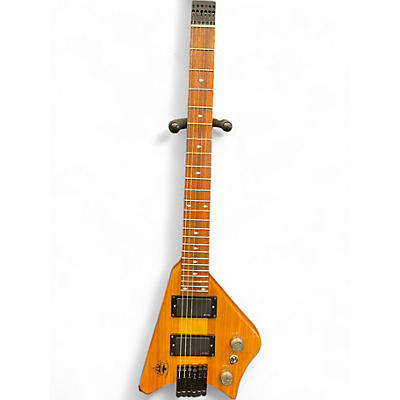 Used Bootlegger Spade Natural Solid Body Electric Guitar