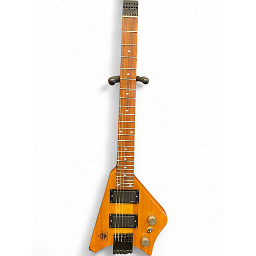 Used Bootlegger Spade Natural Solid Body Electric Guitar Natural