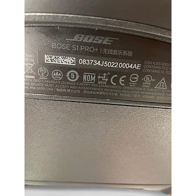 Used Bose S1 PRO + Powered Speaker