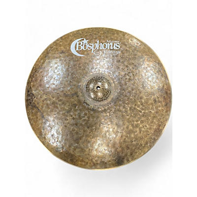 Used Bosphorous 21in Master Vintage  Cymbal