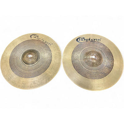Used Bosphorus Cymbals 13in MASTER SERIES HI HAT SET  Cymbal