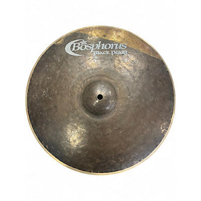 Used Bosphorus Cymbals 14in Black Pearl Hi Hat Pair Cymbal