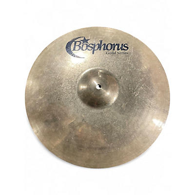 Used Bosphorus Cymbals 16in Gold Series Fast Crash  Cymbal