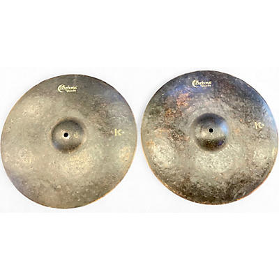 Used Bosphorus Cymbals 16in Painite Hi-Hats Cymbal
