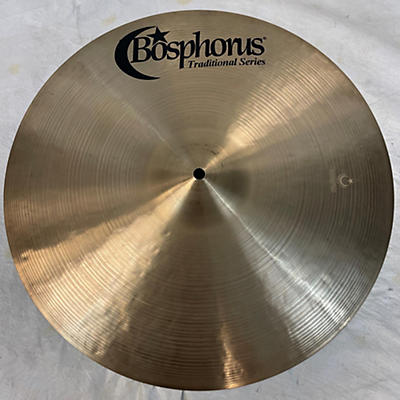 Bosphorus Cymbals Used Bosphorus Cymbals 18in Traditional Thin Crash Cymbal