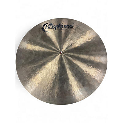 Used Bosphorus Cymbals 19in master flat ride Cymbal