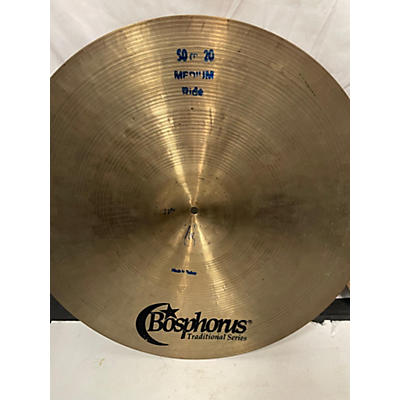 Bosphorus Cymbals Used Bosphorus Cymbals 20in Traditional MED Ride Cymbal