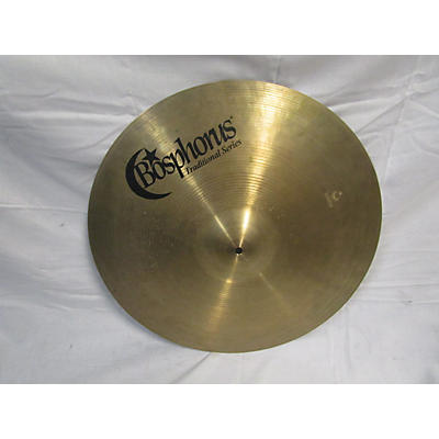 Bosphorus Cymbals Used Bosphorus Cymbals 20in Traditional Thin Crash Cymbal