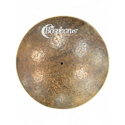 Used Bosphorus Cymbals 20in turk series flat ride Cymbal