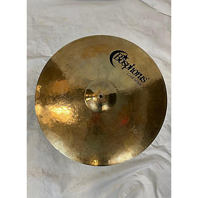 Bosphorus Cymbals Used Bosphorus Cymbals 22in Raw Ride Cymbal