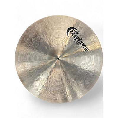 Bosphorus Cymbals Used Bosphorus Cymbals 22in TRADITIONAL SERIES RIDE Cymbal