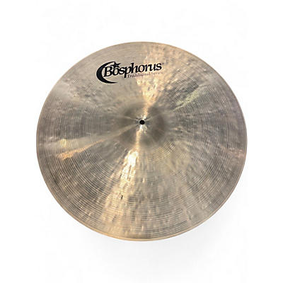 Used Bosphorus Cymbals 22in Traditional Thin Ride Cymbal