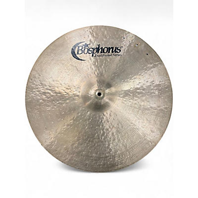 Used Bosphorus Cymbals 22in Traditional Thin Ride Cymbal