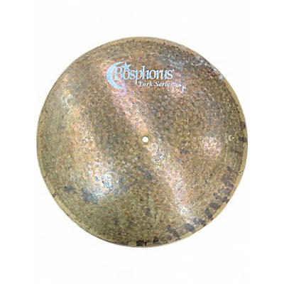 Used Bosphorus Cymbals 24in TURK SERIES FLAT RIDE Cymbal