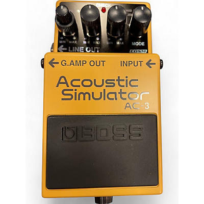 Used Boss AC3 Acoustic Simulatr Effect Pedal