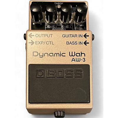 Used Boss AW3 Dynamic Wah Effect Pedal