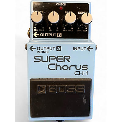 Used Boss CH-1 Effect Pedal