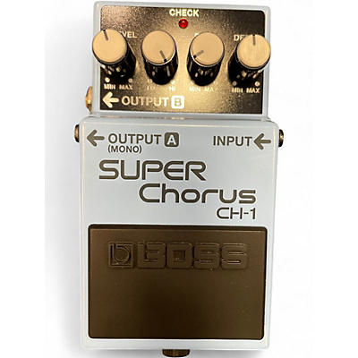 Used Boss Ch-1 Super Chorus Effect Pedal