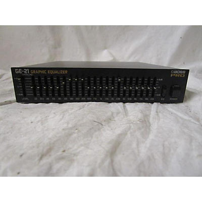 Used Boss GE-21 Equalizer