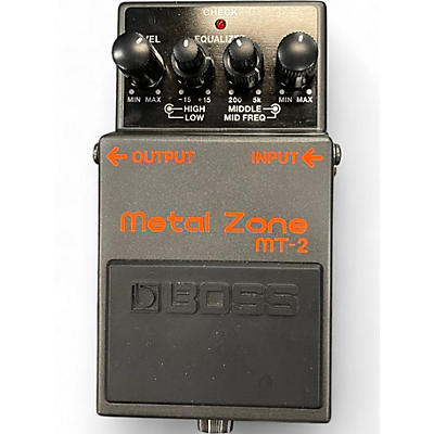 Boss Used Boss MT-2 Effect Pedal