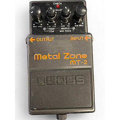 Boss Used Boss MT2 Metal Zone Distortion Effect Pedal