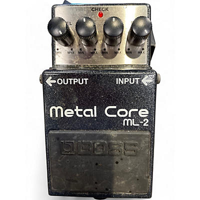 Used Boss Metal Core ML-2 Effect Pedal