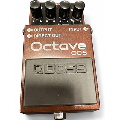 Used Boss  OC-5 PEDAL Effect Pedal