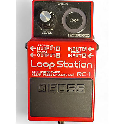 Boss Used Boss RC1 Loop Station Pedal