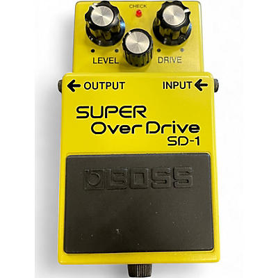Used Boss SD1 Effect Pedal