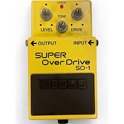 Used Boss  SD1 MONTE ALLUMS Effect Pedal