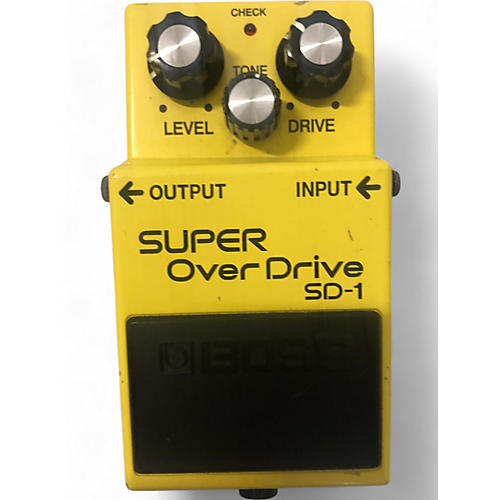 Boss Used Boss SD1 Super Overdrive Effect Pedal