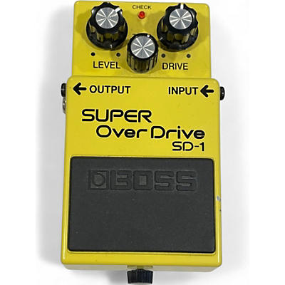 Boss Used Boss SD1 Super Overdrive Effect Pedal