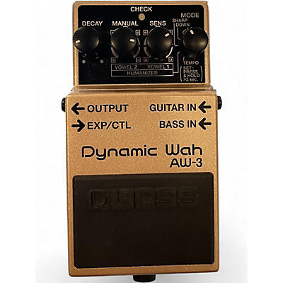 Used Boss aw 3 Effect Pedal